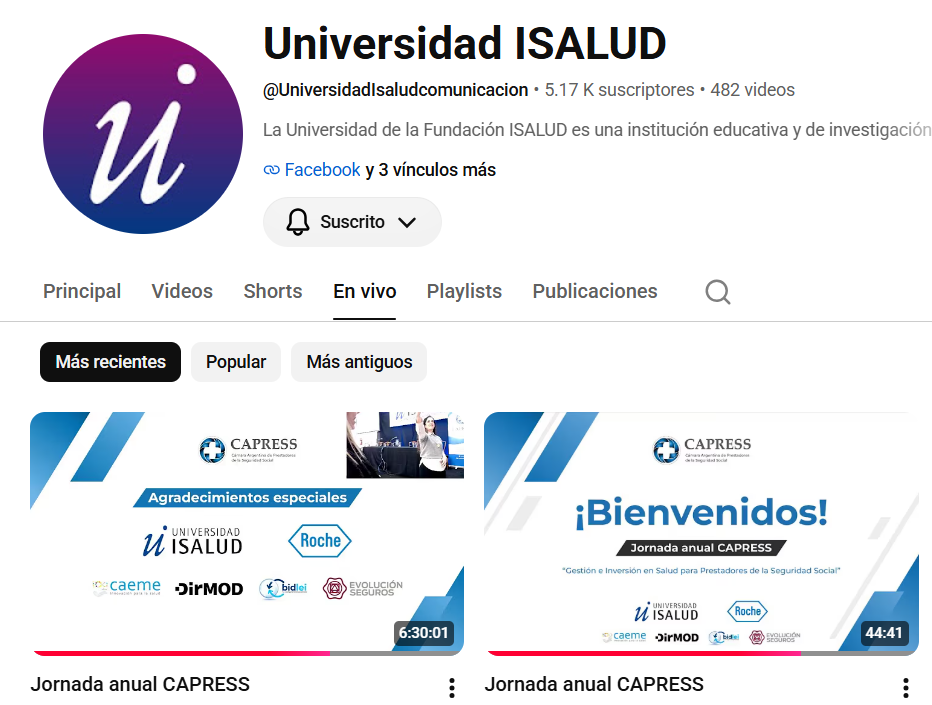 Lee más sobre el artículo Seguí la Jornada Anual CAPRESS 2026 en vivo